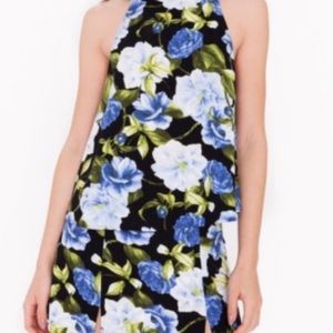 American Apparel Floral Crepe Tank